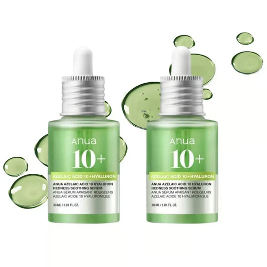 Anua Azelaic Acid 10 Hyaluron Redness Soothing Serum 30ml Set