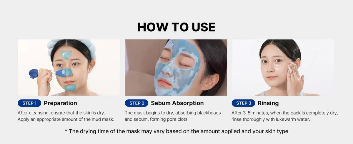 Medicube Zero Pore Blackhead Mud Facial Mask