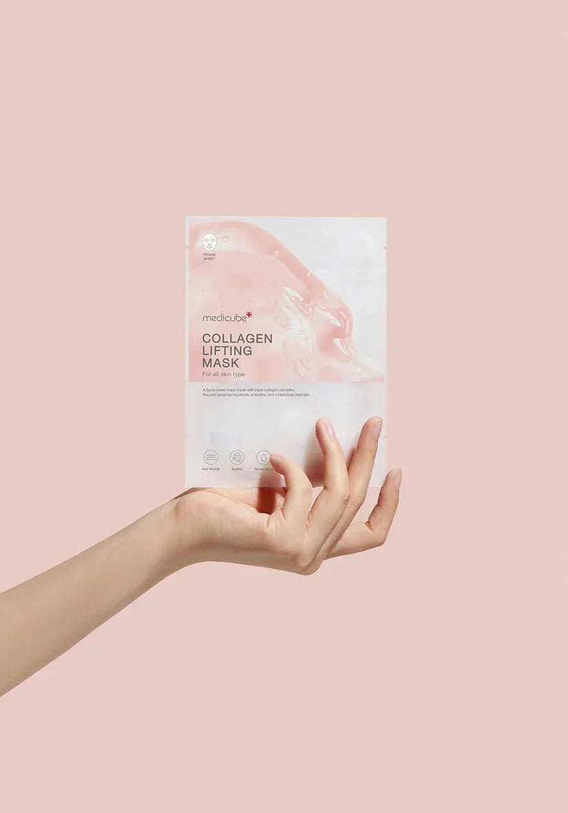 Medicube Stock Collagen Lifting Mask – Instant Firming & Glass Skin Boost | 1 Sheet