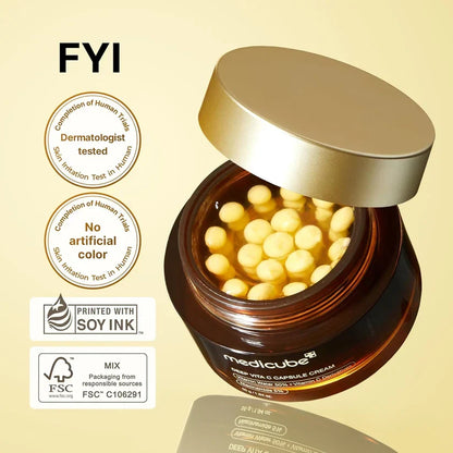 Medicube Vitamin C Moisturizer & Turmeric Overnight Mask