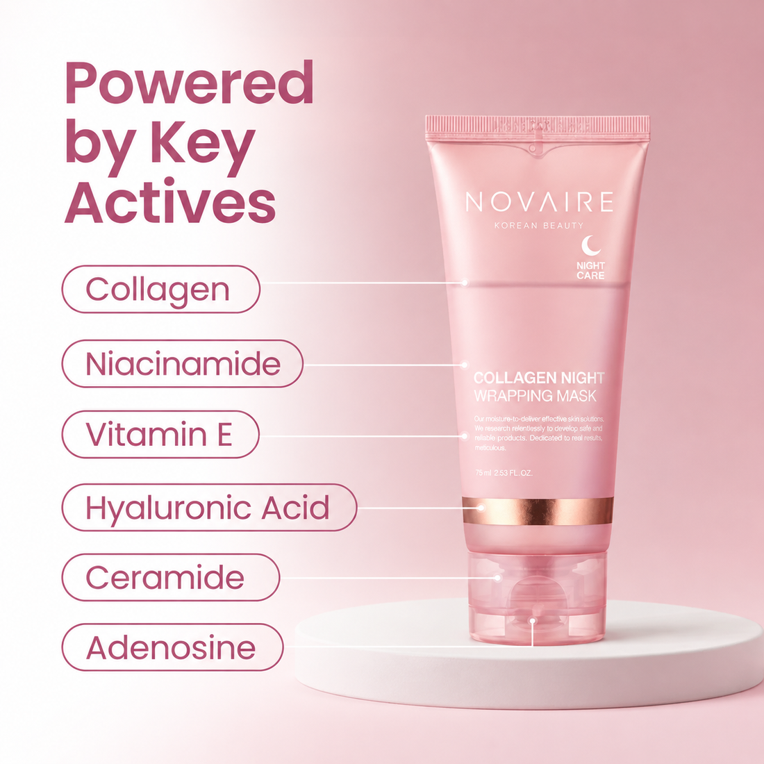 Novaire Collagen Night Wrapping Mask