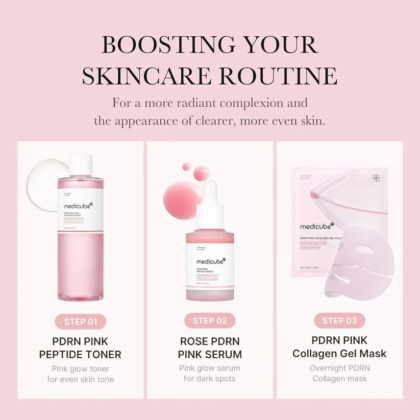MEDICUBE PDRN Peptide Pink Shot Set