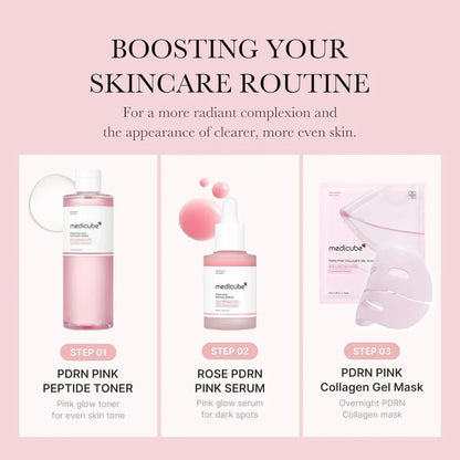MEDICUBE PDRN Peptide Pink Shot Set