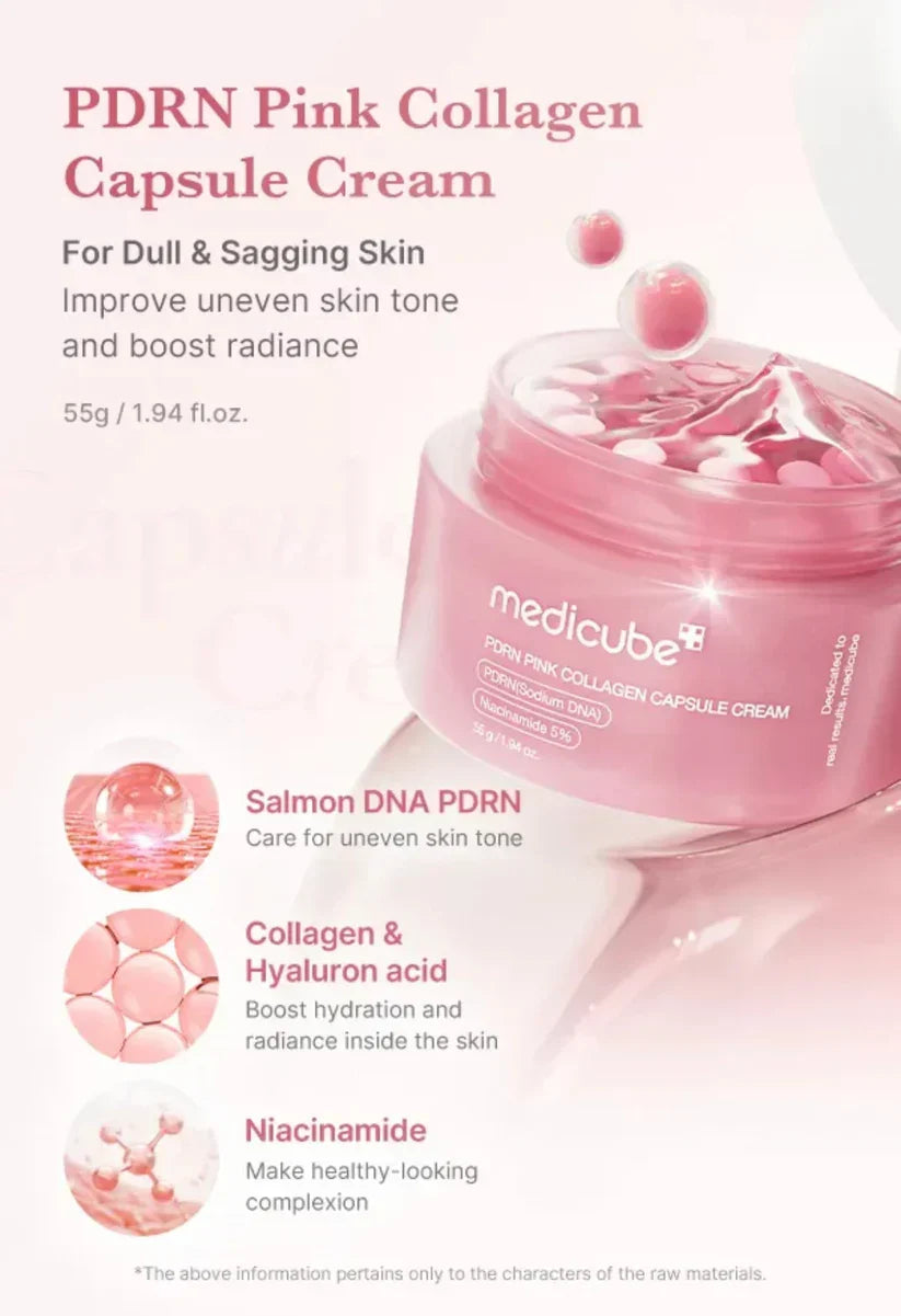 MEDICUBE PDRN Booster Pink Toning Collagen Set
