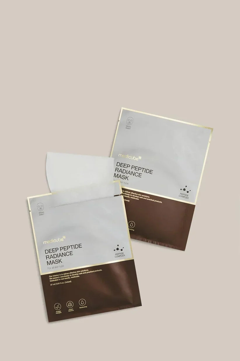 Medicube DEEP PEPTIDE RADIANCE MASK - (1EA/4EA)