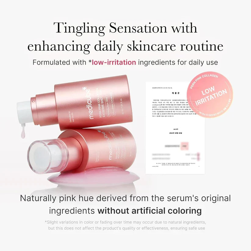 Medicube PDRN Pink Collagen Exosome Shot Serum 7,500 PPM 30ml