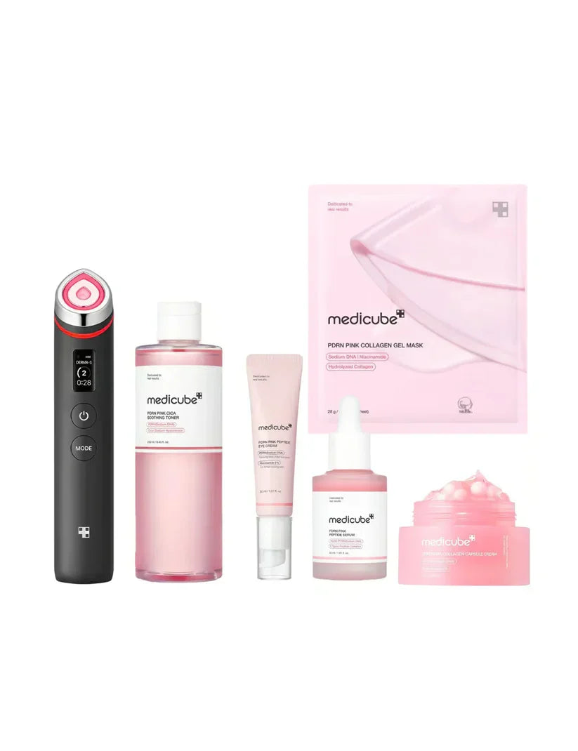 MEDICUBE PDRN Peptide Booster Pro Black Set