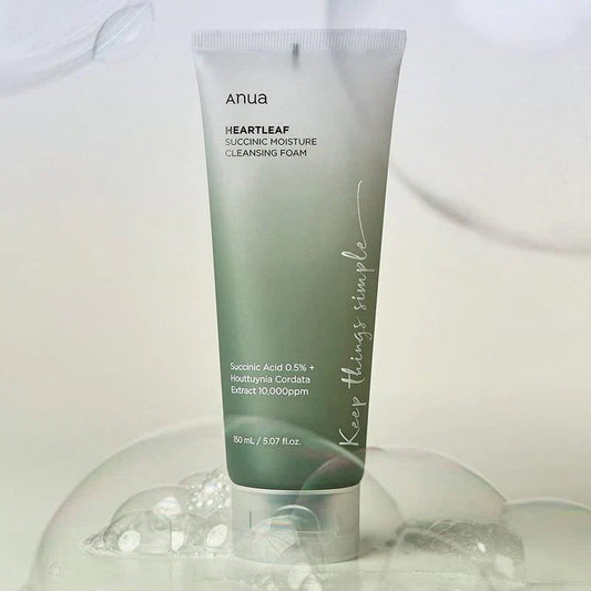 ANUA Heartleaf Succinic Moisture Cleansing Foam 150ml
